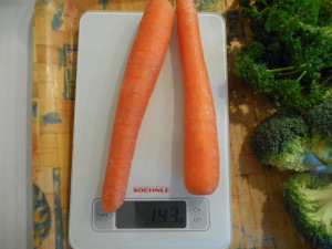 carottes jus vert 150 grammes