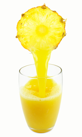 Le jus d'ananas contient de la broméline qui lui confère l'essentiel de ses bienfaits