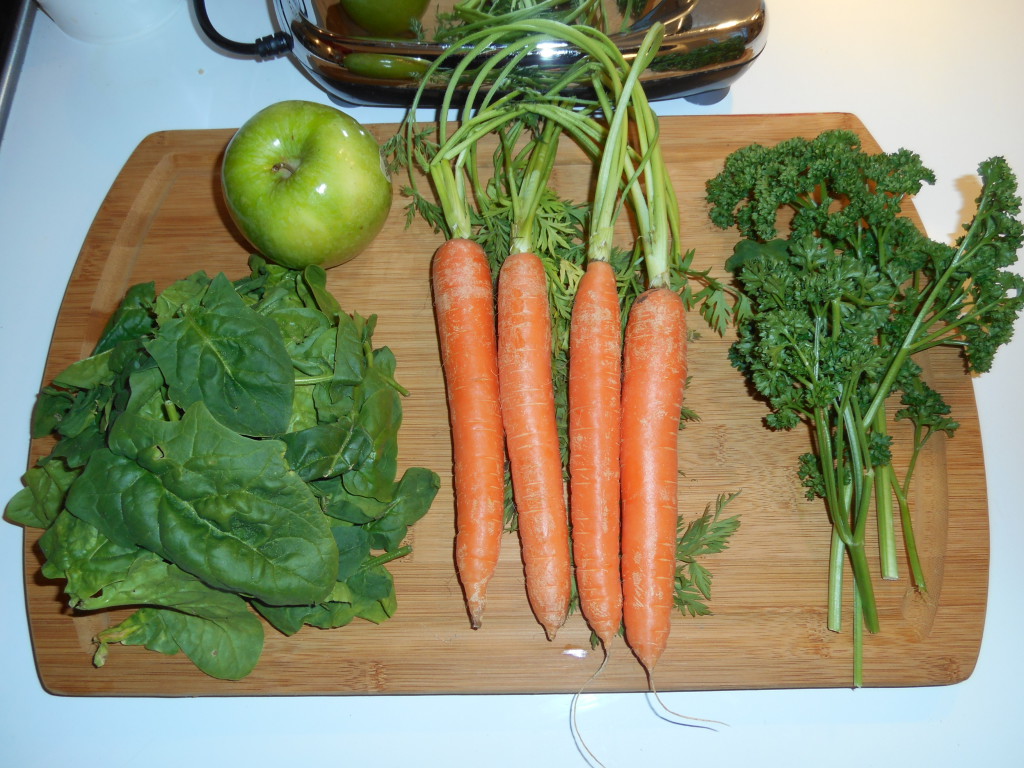jus-vert-carotte-épinard-persil