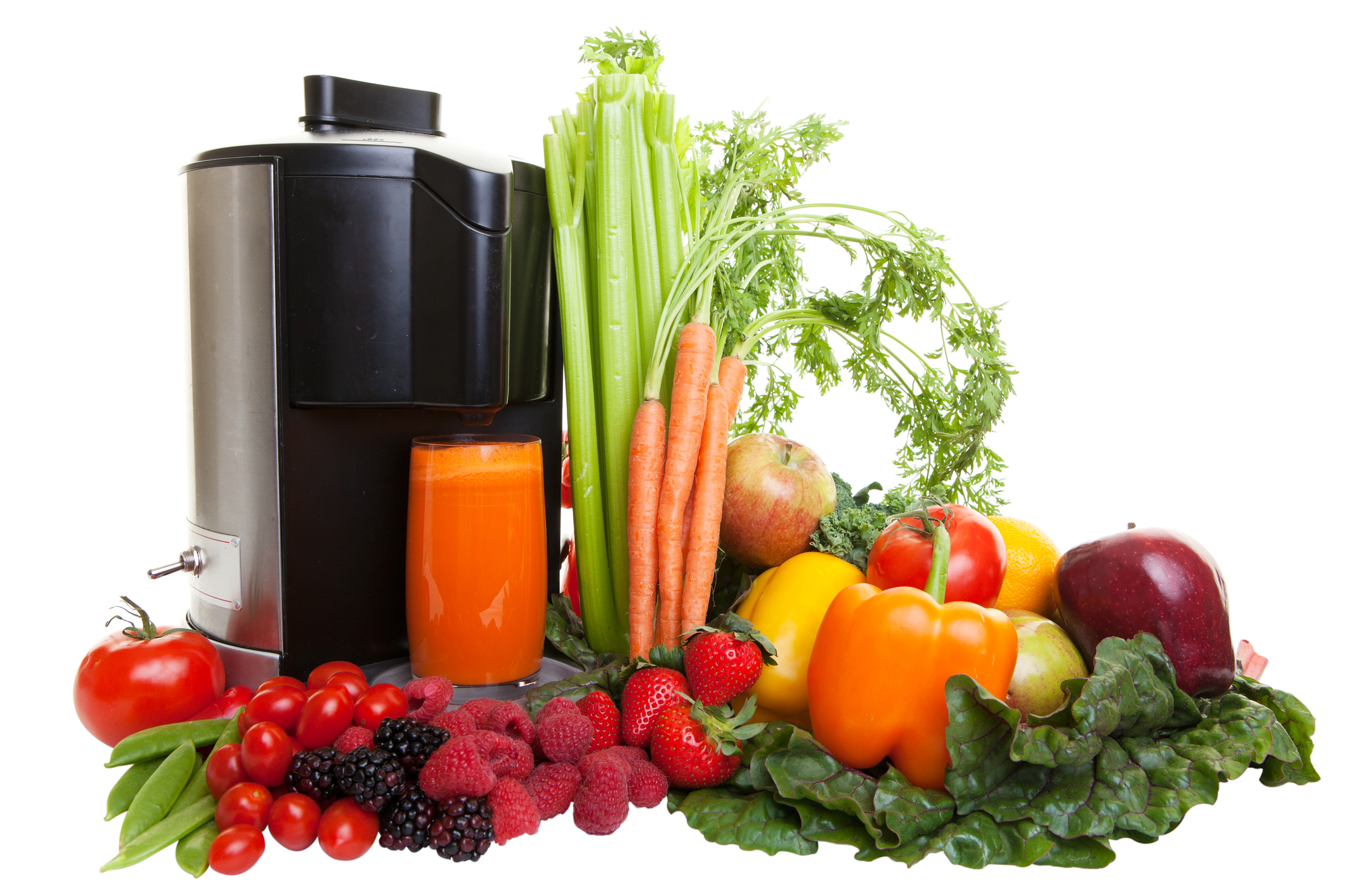 Extracteur de jus centrifuge de légumes de fruits entiers de